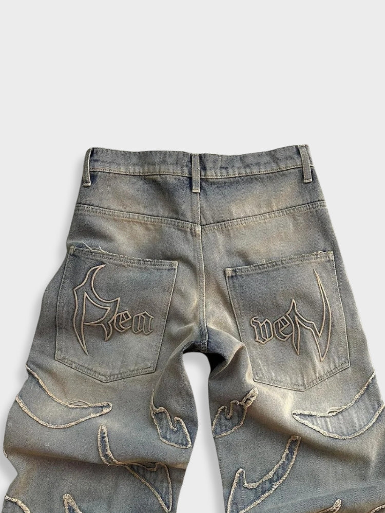 SPDC x Distressed Washed Denim