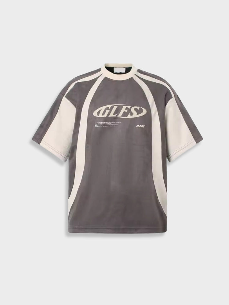 GLFS x SPDC Suede Tee