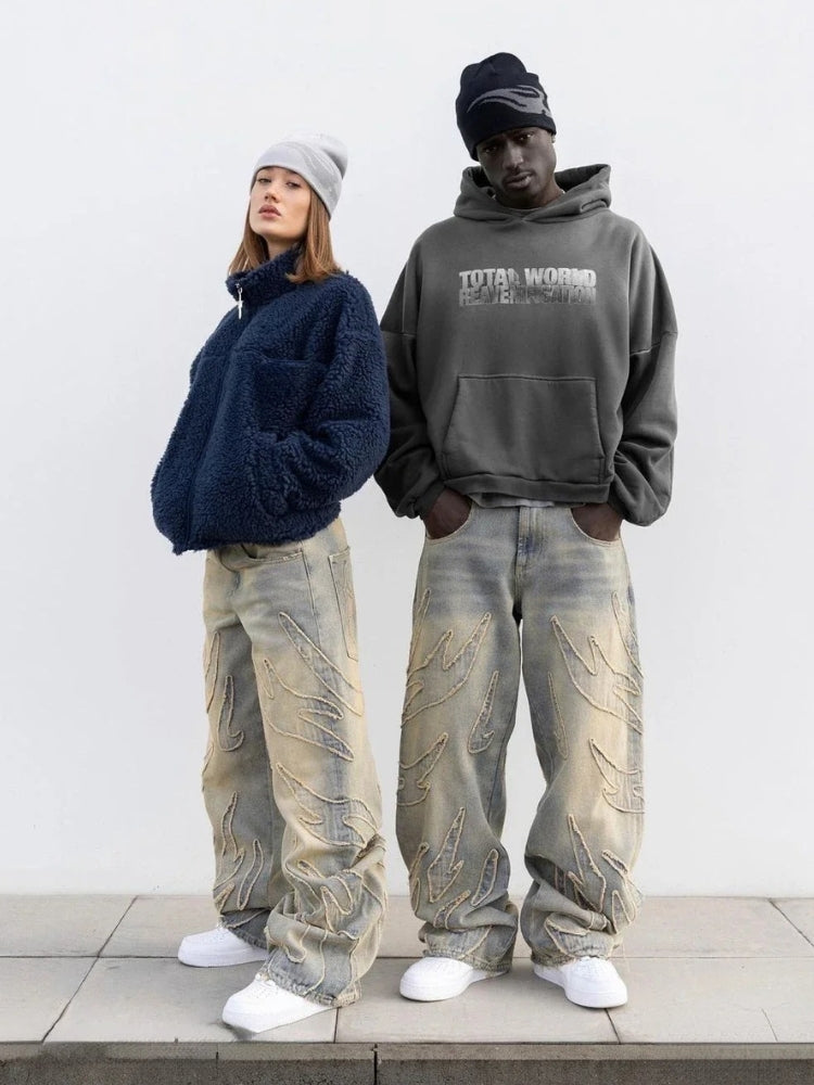 SPDC x Distressed Washed Denim