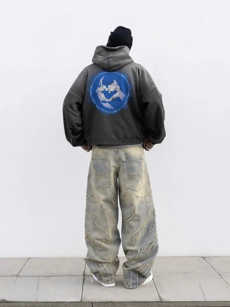 SPDC x Distressed Washed Denim
