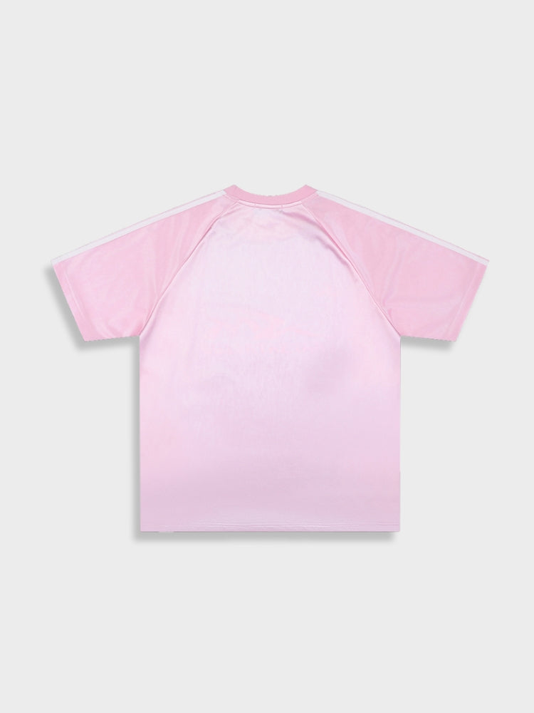 SPDC Distressed Football Mesh Tee